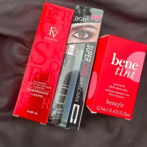 New 3 in 1 Summer Deal Makeup Set with Bob Mascara FV Foundation and Benetint