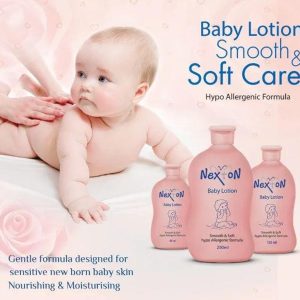 Nexton Baby Lotion gentle moisturizing care for baby skin