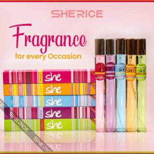 she perfume pack of 5 | long lasting fragrance set