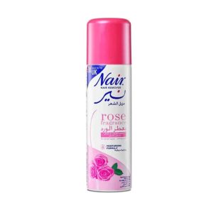 Nair Hair Remover Rose Fragrance spray for gentle and painless hair removal