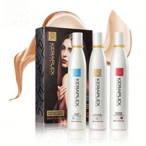 Nano Brazilian Keratin Hair Treatment Kit 300ml x 3 for Hair Smoothening