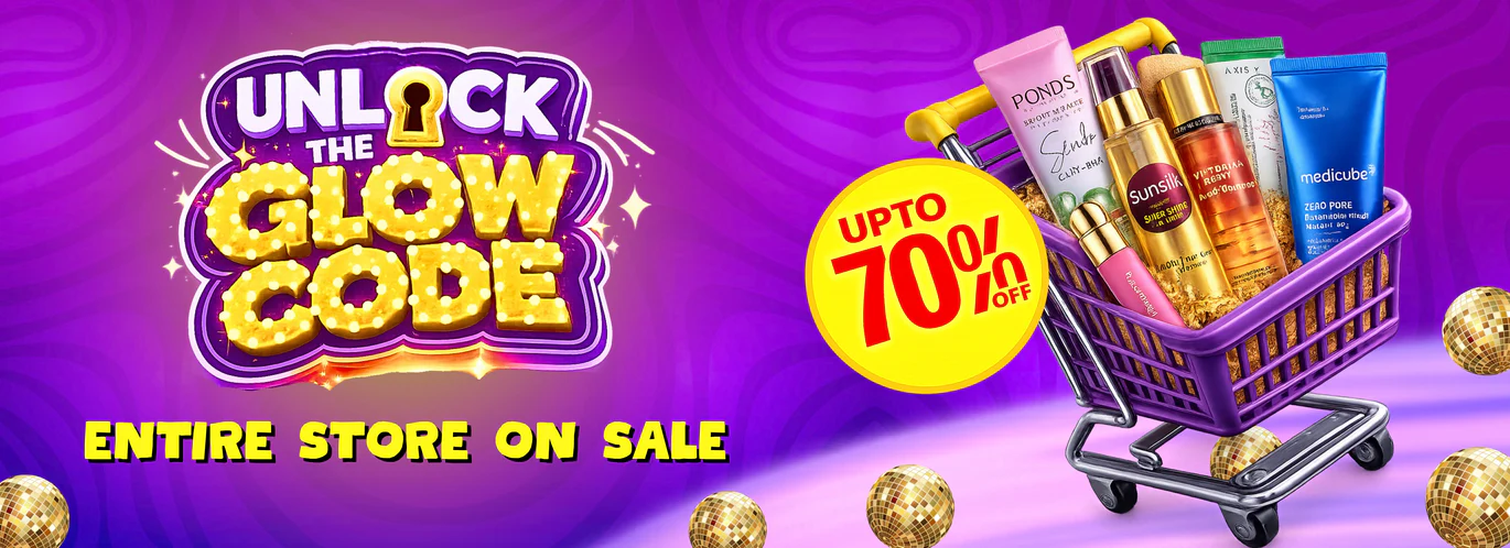 unlock glow code Website size sale banner