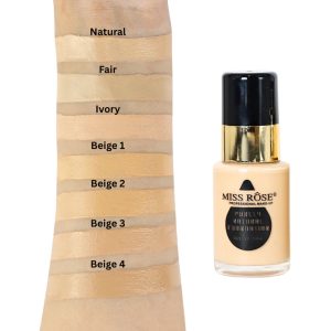 Miss Rose Purely Natural Foundation – 12HR Skin Glow